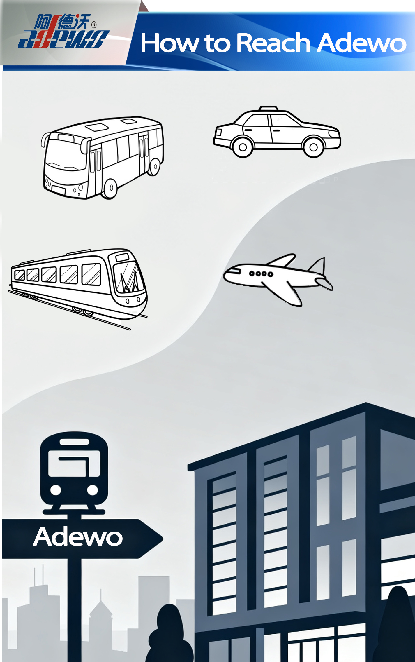 Adewo'ya Nasıl Ulaşılır?