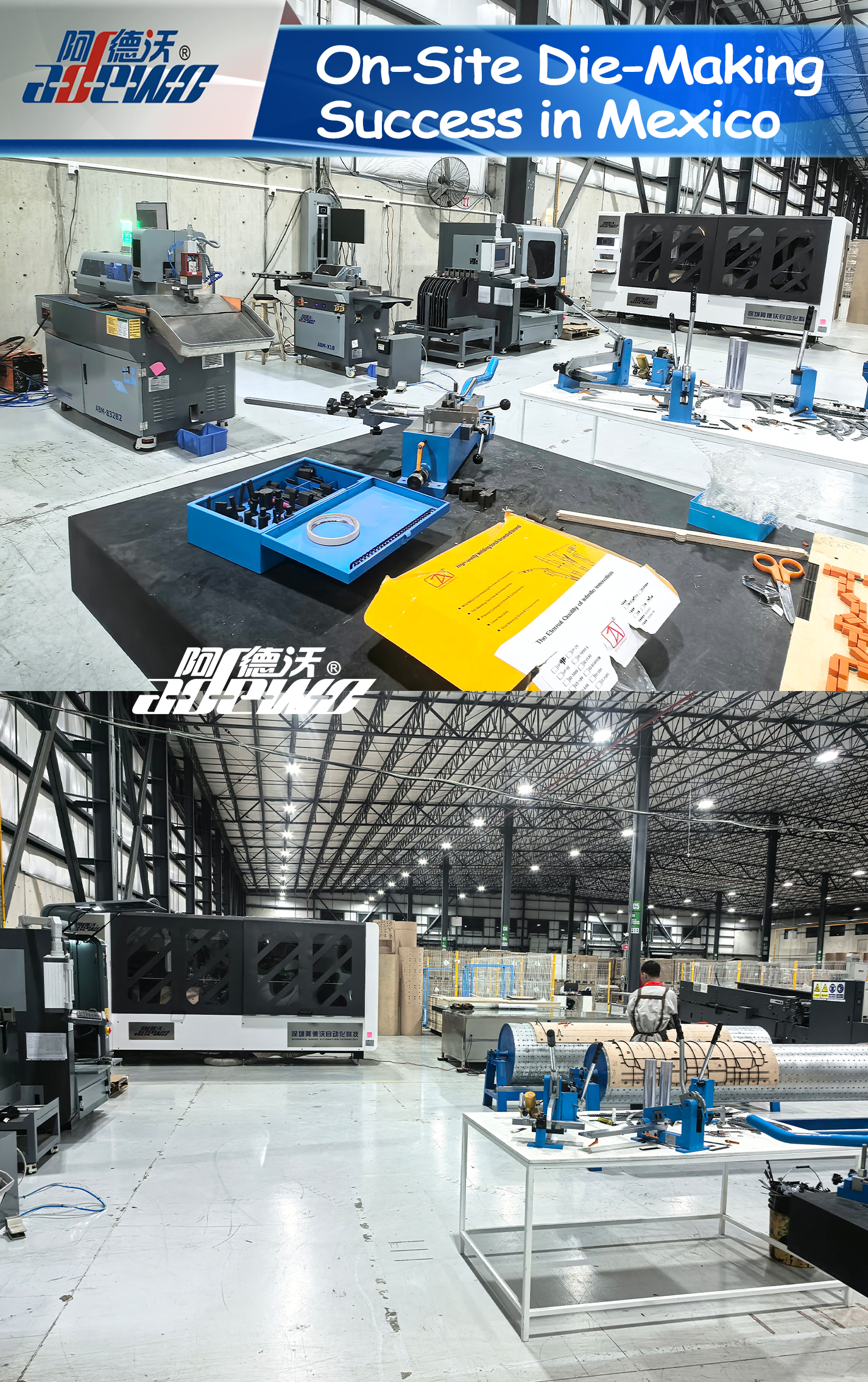 Meksika'da Sahada Kalıp Üretiminde Başarı