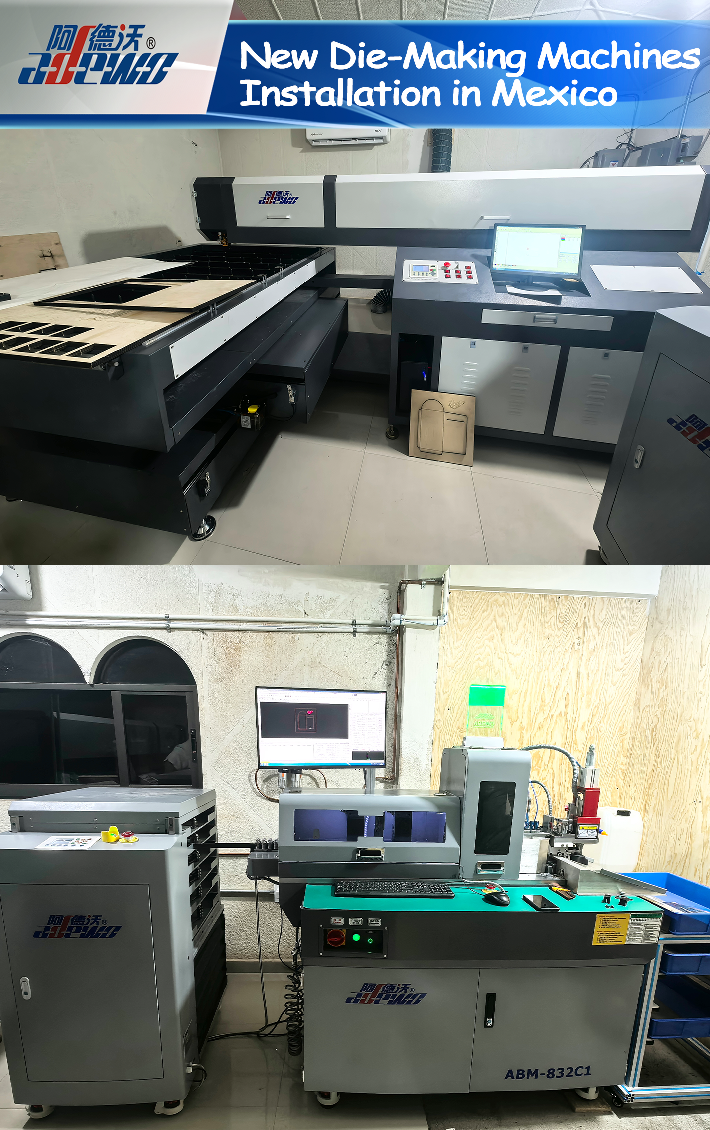 Meksika'da Yeni Kalıp Yapımı Makineleri Kurulumu