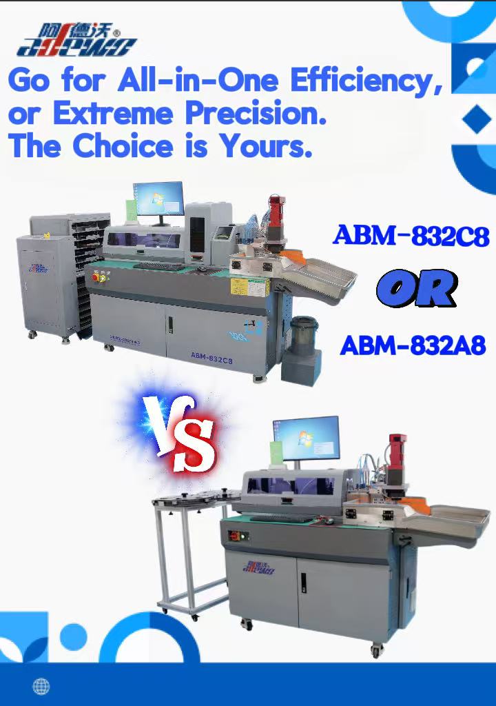 ABM-832A8 ve 832C8 Yüksek Şekillendirilebilirliğe Sahip Bükme Makineleri: Hepsi Bir Arada Verimliliği veya Aşırı Hassasiyeti tercih edin. Seçim Sizin.