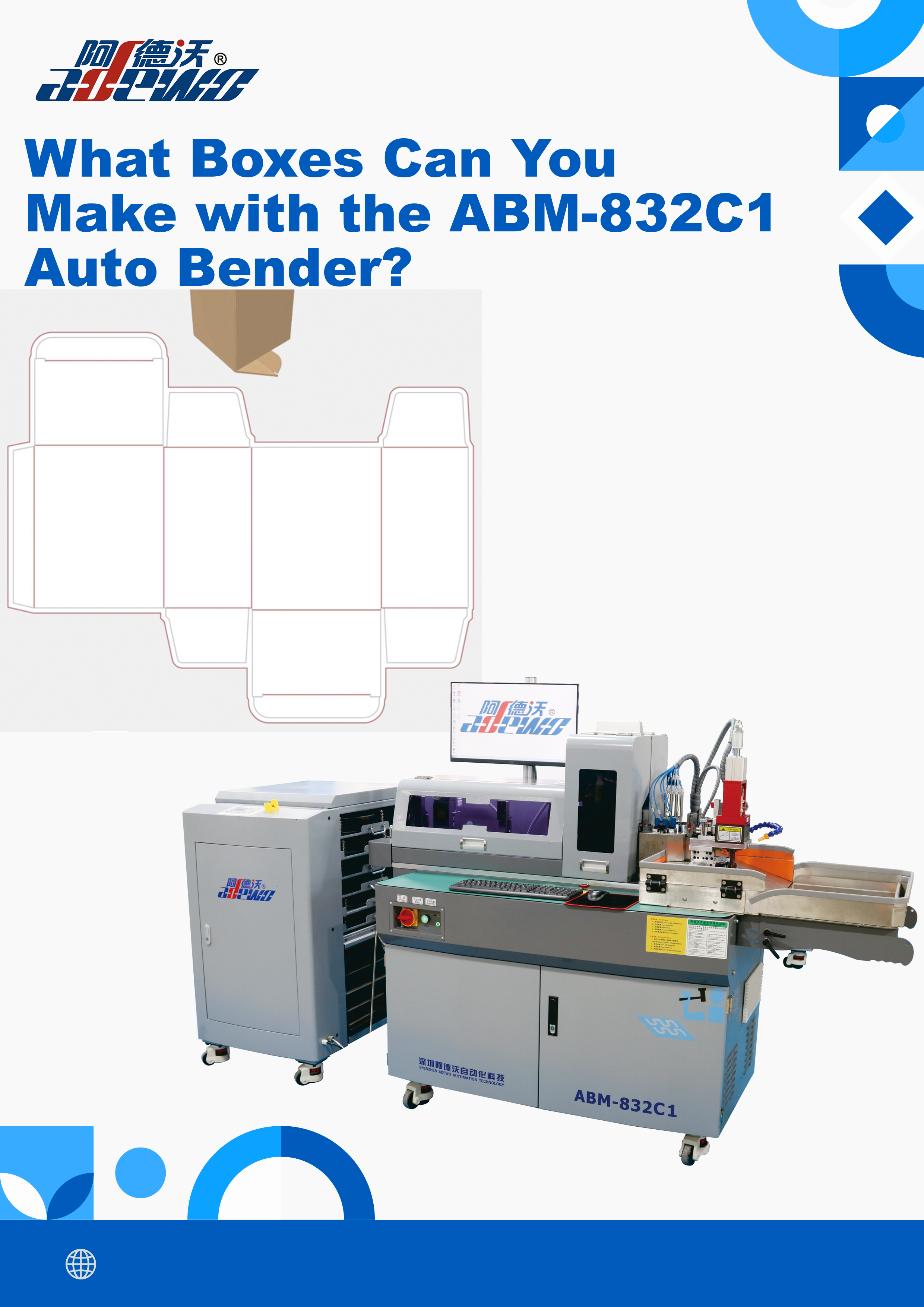 ABM-832C1 Otomatik Bükücü ile Hangi Kutuları Yapabilirsiniz?